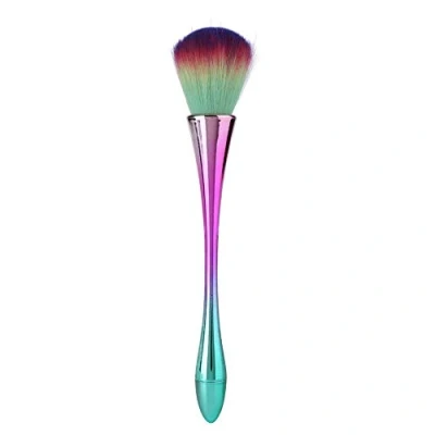 Abbildung von Sonew 5 Arten Nagel Staub Reinigungsbürste, weiche Foundation Pinsel Nail Art Pulver Staubentfernung für Acryl &amp; UV Gel Pulver(4#)