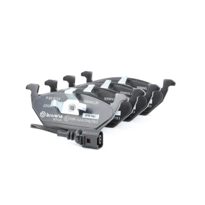 Abbildung von BREMBO P 85 072X Bremsbelagsatz inkl. Verschleißwarnkontakt ohne Zubehör VOLKSWAGEN: Golf 6 Variant, 4 Schrägheck