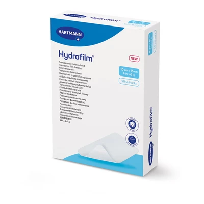 Abbildung von Hydrofilm Transparenter Folienverband 10x15cm 50 St