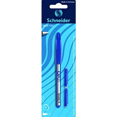 Abbildung von Füllfederhalter SCHNEIDER Opus M Blau Blister 1 Stk.