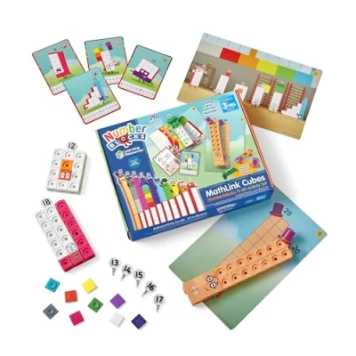 Abbildung von Learning Resources Mathlink® Cubes Numberblocks 11 20 Activity Set