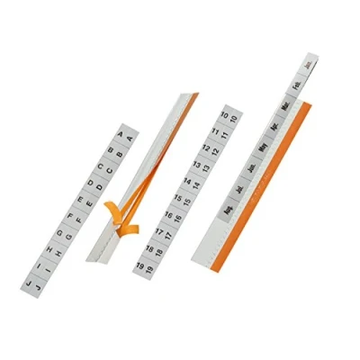 Abbildung von Durable Selbstklebereiter Tabfix 200x13 3 zeilig transparent VE=5 Stüc