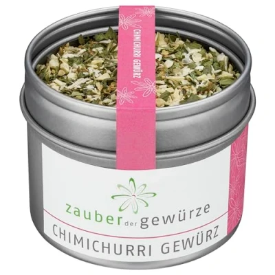 Abbildung von Zauber der Gewürze Chimichurri Gewürz Gewürzmischung für Sauce, ideal als Dip oder Marinade Grillfleisch, 40 g