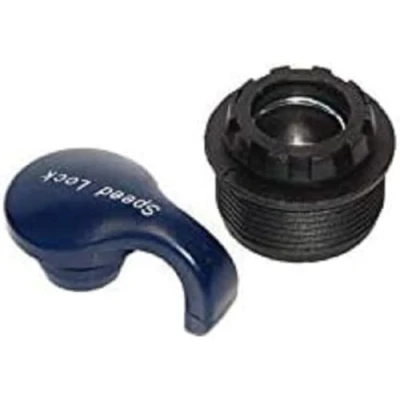 Abbildung von Suntour Unisex Erwachsene Drehdeckel 2220596153 Drehdeckel, schwarz/blau, 1size