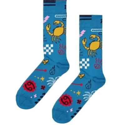 Abbildung von Happy Socks Cancer SOCK Unisex Socken multicoloured, Größe: 41 46, Multi coloured
