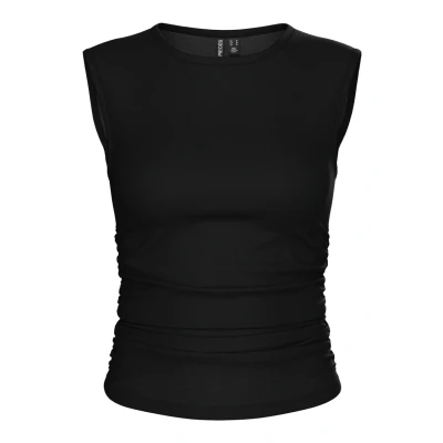 Abbildung von pieces Shirttop &quot;PCMADISON SL RUCHING TOP NOOS BC&quot;