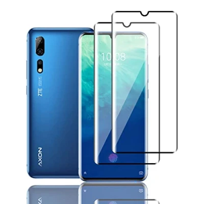 Abbildung von Ydiciv 2 Stück Schutzfolie für ZTE Axon 10 Pro Panzer Schutz Glas, [9H Härte Glas], [HD Klar Schutzglas], [No Bubble],