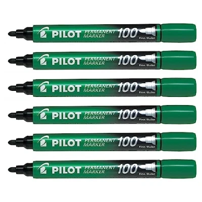 Abbildung von PILOT Permanentmarker 1.0 mm Grün