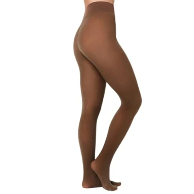Abbildung von NUR DIE WARM &amp; Transparent Haltbar Strumpfhose, Damen, Größe: 38/40, Braun