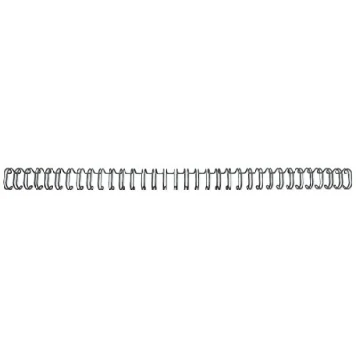 Abbildung von GBC Drahtbinderücken WireBind A4 Nr. 5 8mm VE=250 Stück schwarz