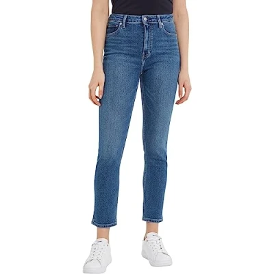 Abbildung von Tommy Hilfiger RISE Jeans Slim Fit, Damen, Größe: 31x30, Jane