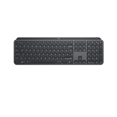 Abbildung von Logitech MX Keys for Business kabellose Tastatur mit Tastenbeleuchtung, US QWERTY Layout Graphit