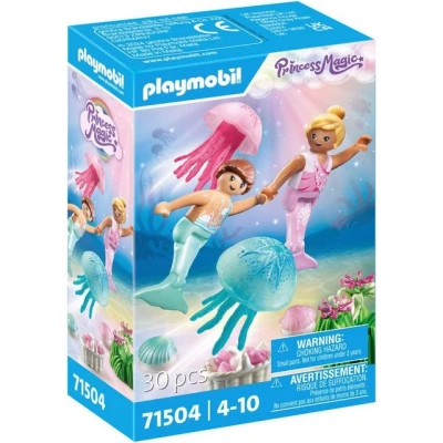 Abbildung von Playmobil® Konstruktions Spielset Meerkinder mit Quallen (71504), Princess Magic, (30 St), Made in Europe