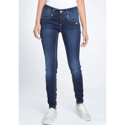Abbildung von Gang NELE Jeans Skinny Fit, Damen, Größe: 29, Blue black denim