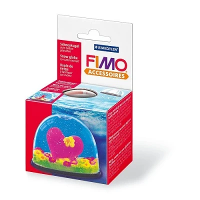 Abbildung von Fimo sneeuwbol, 70 mm x 52 mm, ovaal