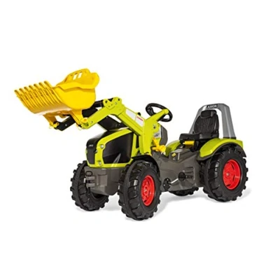 Abbildung von Trettraktor rollyX Trac Premium Claas Axion 950, mit Frontlader