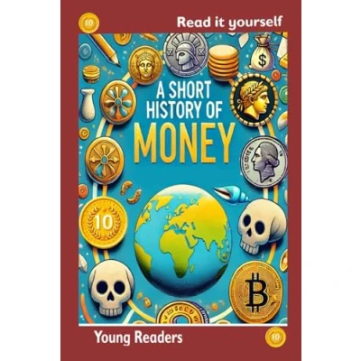 Abbildung von A Short History of money for kids From Shells to Bitcoin: reader help them learn about the past and future