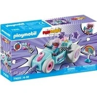 Abbildung von 71635 Funstars Rasendes Einhorn, Konstruktionsspielzeug