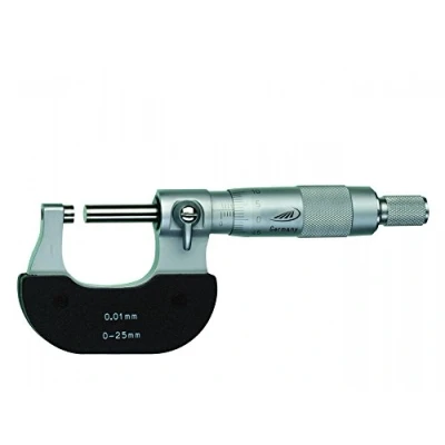 Abbildung von HELIOS PREISSER 0800501 Bügelmessschraube 0 25mm Ablesung: 0.01mm DIN 863 1