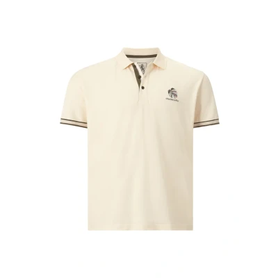 Abbildung von Charles Colby EARL Kahedin Poloshirt, Herren, Größe: Large, Wollweiß