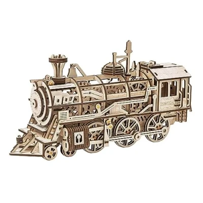 Abbildung von ROKR 3D Puzzle Locomotive, 350 Puzzleteile