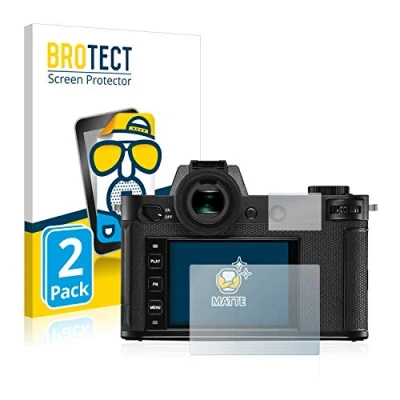 Abbildung von BROTECT Entspiegelungs Schutzfolie für Leica SL2 (2 Stück) Matte Displayschutz Folie, Anti Reflex, Fingerprint