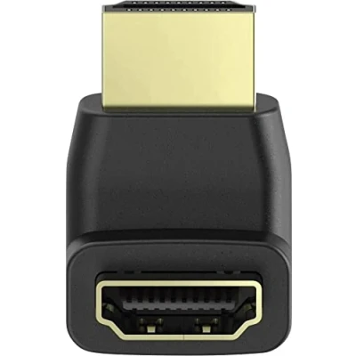 Abbildung von Hama 00205164 HDMI Adapter [1x Buchse 1x Stecker] Schwarz