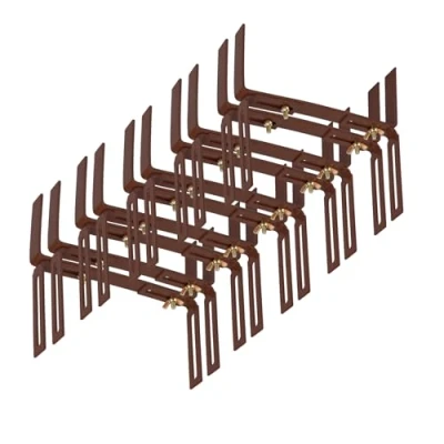 Abbildung von BigDean Blumenkastenhalter Standard H Form Kasten Halter Balkonkastenhalter, 5 St.