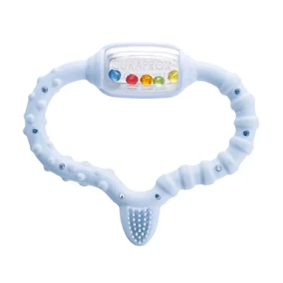 Abbildung von Curaprox Baby Beißring 0 24 Mon.blau 1 St