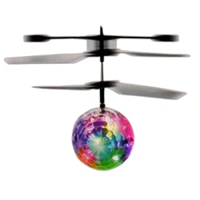 Abbildung von EAXUS Spielzeug Hubschrauber Infrarot LED Fliegender Kugel Heliball Helikopter, mit Beleuchtung, Selbstfliegend