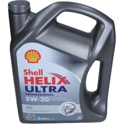 Abbildung von Shell Helix Ultra Professional, AG 5W 30 4l Motoröl 550046653 OPEL: Corsa E Schrägheck, Astra H J Schrägheck