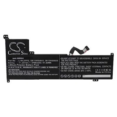 Abbildung von vhbw Akku Ersatz für Lenovo 5B10W89838, L19C3PF6, SB10W89845 Notebook (3700mAh, 11,25V, Li Polymer)