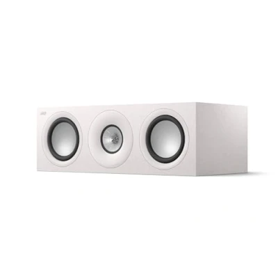 Abbildung von KEF Q6 Meta passiver Center / LCR HiFi Lautsprecher, Satin White Musik TV &amp; Heimkino Gaming Geschlossene 3 Wege Box 10 cm Uni Q Treiber mit MAT Zwei 16,5 Tieftöner