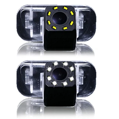 Abbildung von Dynavsal 8 LED Nacht Visionen Auto Rückfahrkamera 170 Weitwinkel HD Farbe wasserdichte für MB B200 A /W169 B Klasse Class T245 CAR