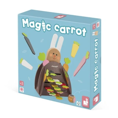 Abbildung von Janod Spelmagic Carrot Spielzeug für Kinder, Größe: One Size, Multi coloured