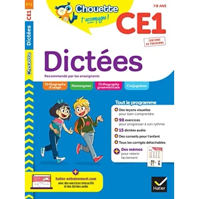 Abbildung von Chouette Dictées CE1: cahier d&#039;entraînement en orthographe recommandé par les enseignants