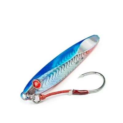 Abbildung von SEASPIN LEPPA 77 Slim JIG Color SARR 115mm 77g Casting Jig, Sardina/Rosso
