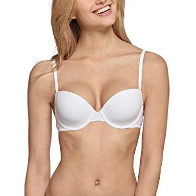 Abbildung von Schiesser Damen Sport Cup und Stützfunktion Active BH, weiß_172739, 80C