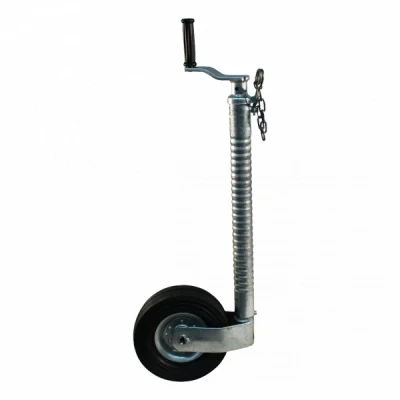 Abbildung von Nasenrad 48 mm gerippt 350 kg maximale Tragfähigkeit Stahlfelge Aanhangwagendirect Anhängershop