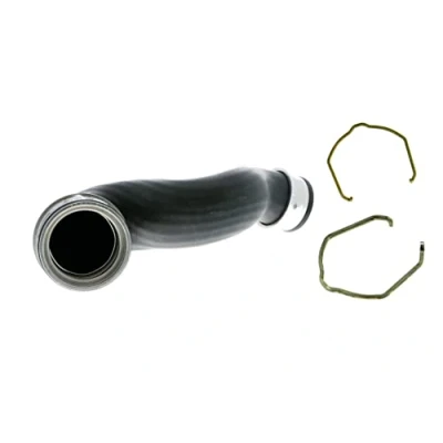 Abbildung von VAICO V10 5299 Ladeluftschlauch Gummi mit Gewebeeinlage Klammer VOLKSWAGEN: Passat B5 GP Variant, Limousine