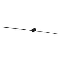 Abbildung von Paulmann Sava 75413 LED Spiegelleuchte 13,5 W Warmweiß Schwarz (matt)