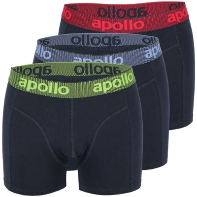 Abbildung von Apollo Boxer &quot;APOLLO MEN BOXERSHORTS 3 PACK&quot;, (3 St.), 95% Baumwolle