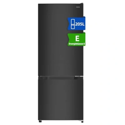 Abbildung von CHIQ FBM205L42 Kühlschrank 205L (153L Frisch + 52L Gefrierfach), Low Frost, Energieeffizienzklasse E, 39 dB leise, Türen wechselbar