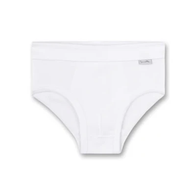 Abbildung von Sanetta Slip m.Label FR 301100 Jungen Unterwäsche/ Slips, Gr.152, Weiß(10 )