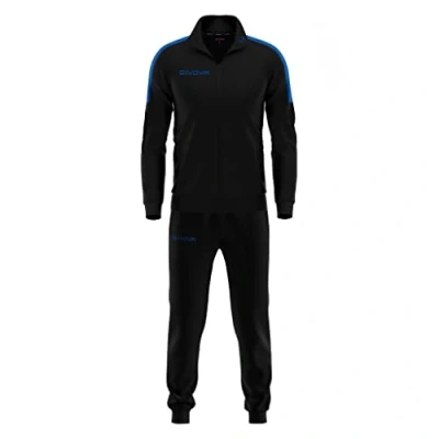 Abbildung von Givova Tr033 Jumpsuit, Nero Azzurro, 3XL
