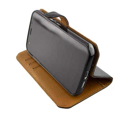 Abbildung von caseroxx Handy Hülle Tasche kompatibel mit Cat S52 Bookstyle Case Wallet in schwarz
