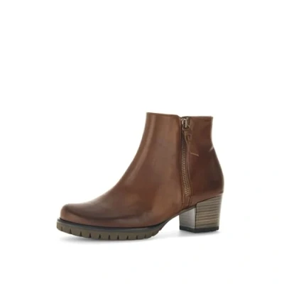 Abbildung von Gabor Comfort Plateaustiefelette, Damen, Größe: 37.5, Bruin Schuhe