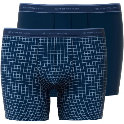 Abbildung von TOM TAILOR Langer Boxer (2er Pack) mit Logobund