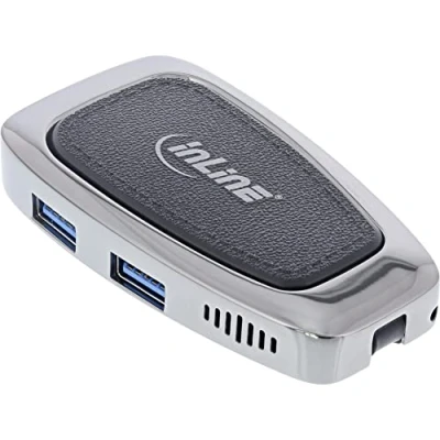 Abbildung von InLine® Multifunktions Hub USB 3.2 Gen.2 Typ C (2X A 10Gb/s + 1xHDMI 4K@60Hz 1x &amp; PD 100W)