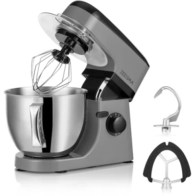 Abbildung von Zeegma Küchenmaschine PLANEET MIX, 1800,00 W, 5,00 l Schüssel, 8 Betriebsmodi, Geraumige Sschussel mit dem Griff